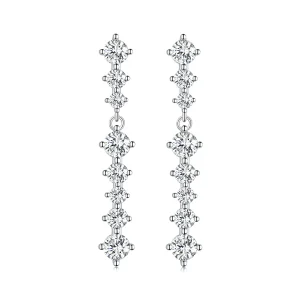 Pandora Style Tassel Studs Earrings - BSE870 (image for) Pandora Style Tassel Studs Earrings - BSE870