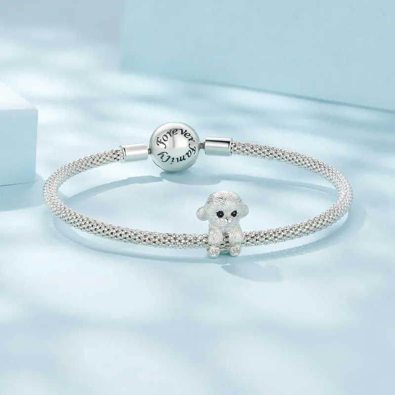(image for) Pandora Style Teddy Charm - SCC2586 - View 5