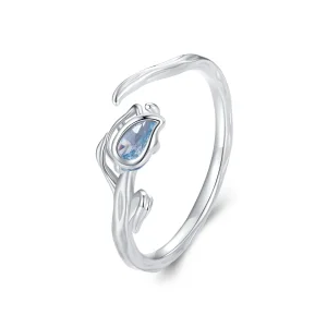 Pandora Style Tulip Open Ring - BSR465-E (image for) Pandora Style Tulip Open Ring - BSR465-E