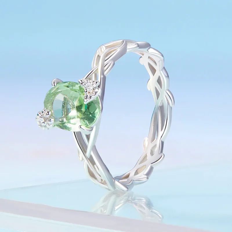 (image for) Pandora Style Vine Ring - BSR466 - View 2