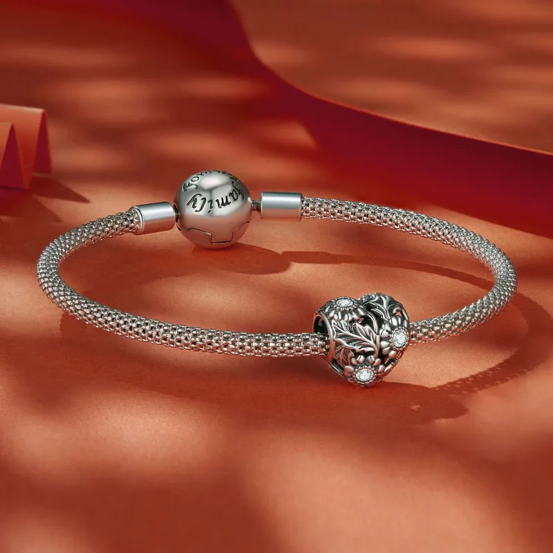 (image for) Pandora Style Vintage Vine Charm - SCC2610 - View 5