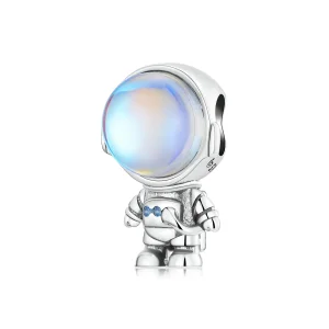 (image for) Pandora Style Warm-Sensing Astronaut Charm - BSC578