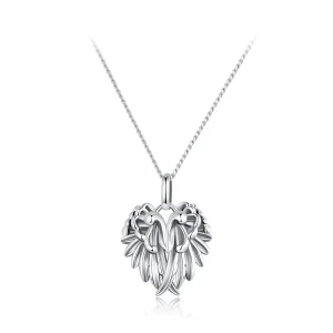 Pandora Style Wings Necklace - SCN504 (image for) Pandora Style Wings Necklace - SCN504