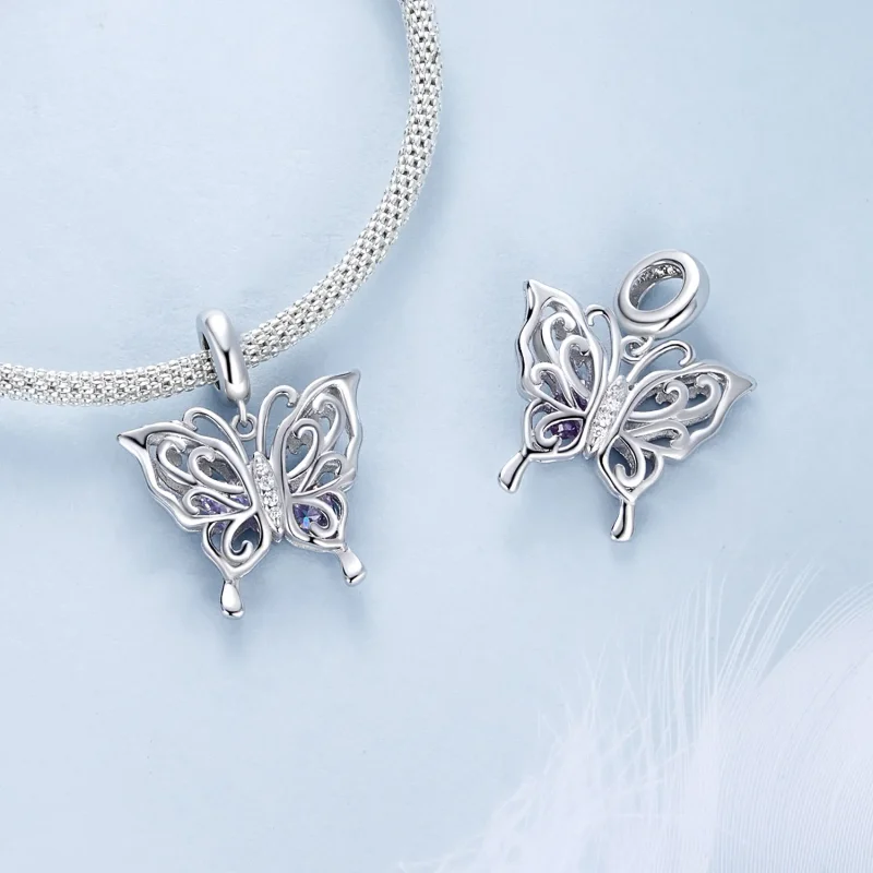 (image for) PANDORA Style Butterfly Charm - BSC969 - View 4