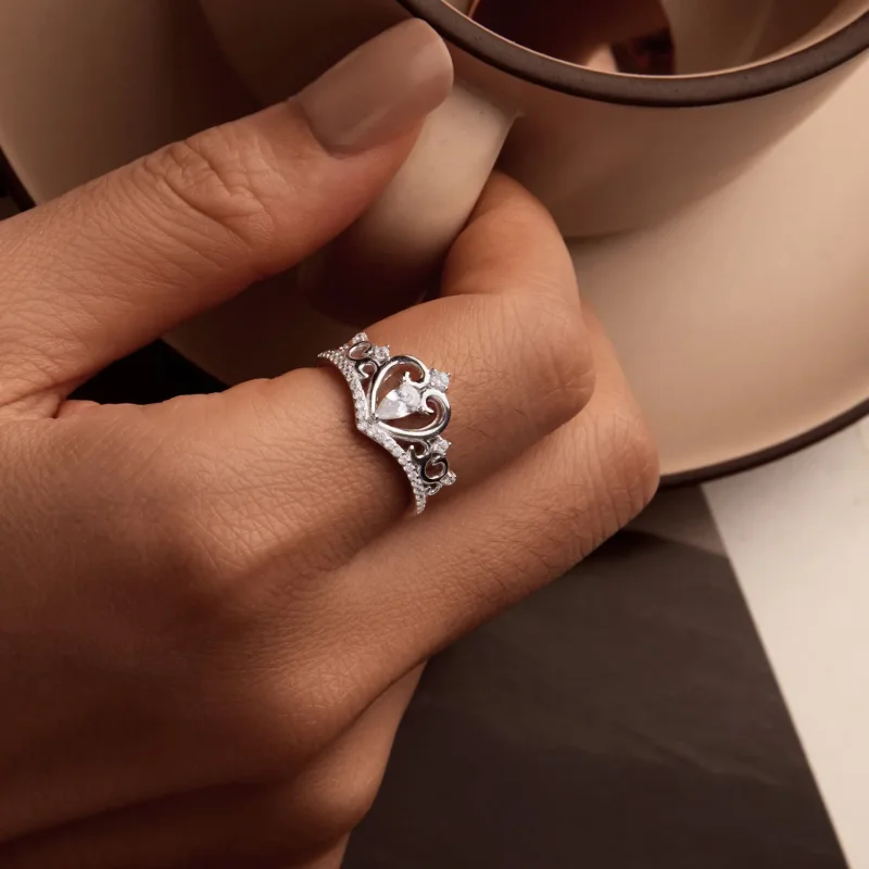 (image for) PANDORA Style Crown Ring - BSR511 - View 8