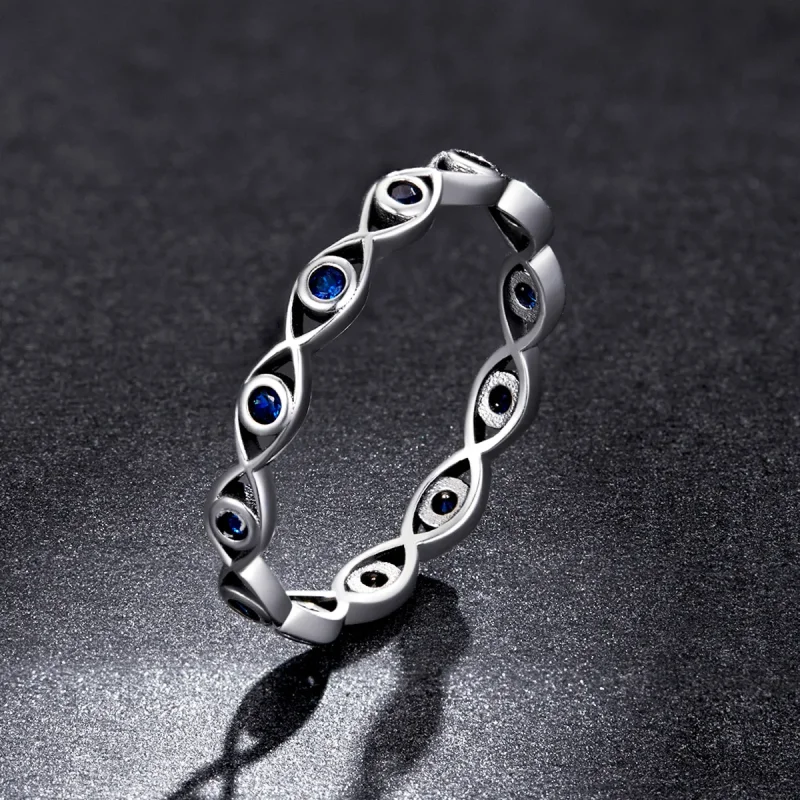 (image for) PANDORA Style Devil's Eye Ring - BSR212 - View 5