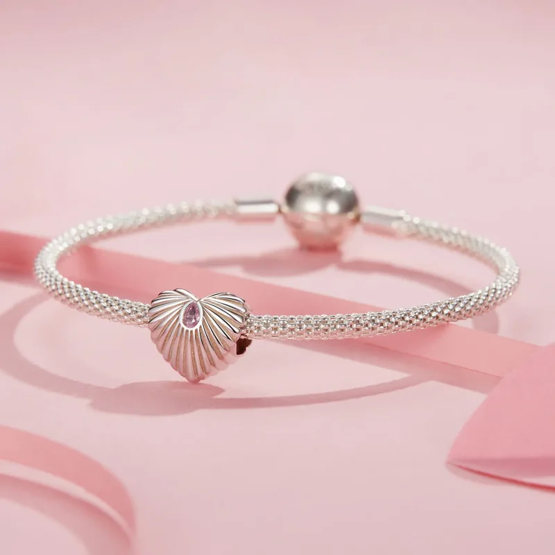 (image for) PANDORA Style Heart Charm - SCC2693 - View 3
