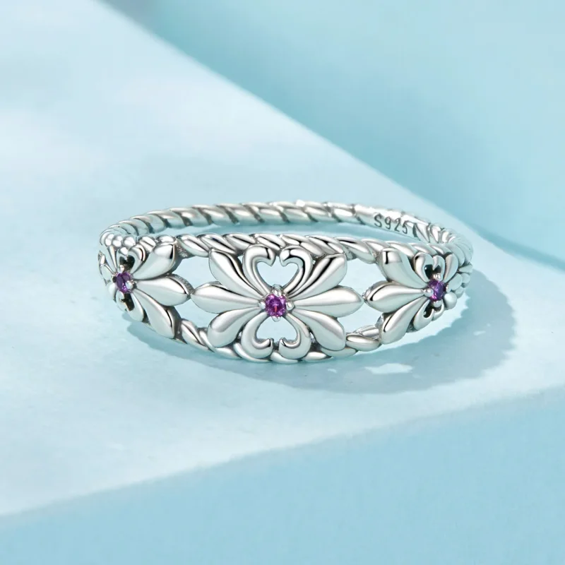 (image for) PANDORA Style Iris Vintage Ring - SCR998 - View 3