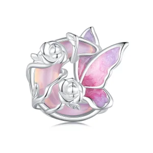 (image for) PANDORA Style Neon Moonlight Butterfly Charm - BSC968