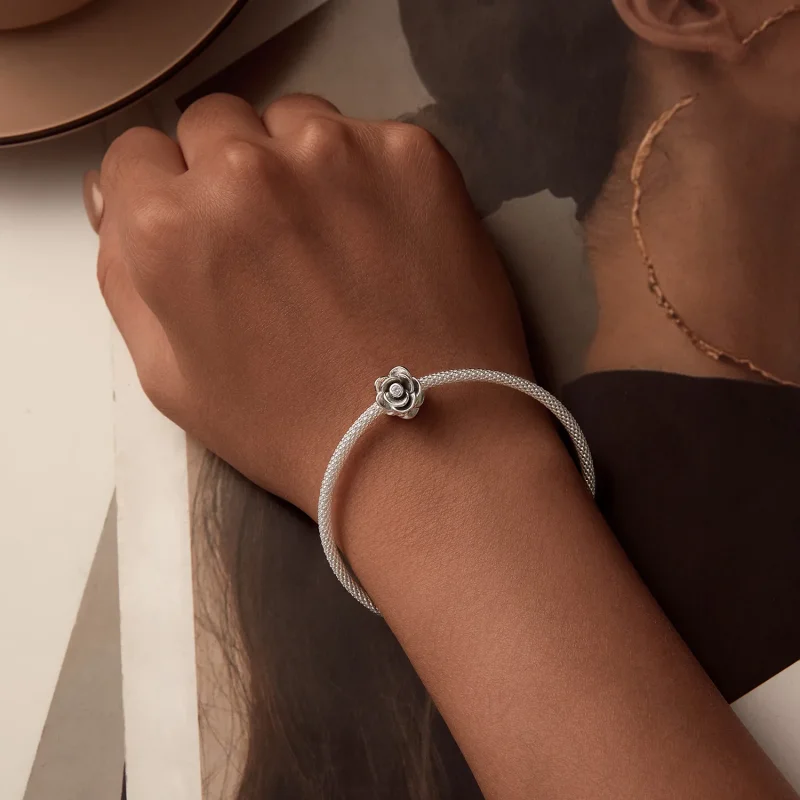 (image for) PANDORA Style Rose Three-Dimensional Charm - SCC2705 - View 6