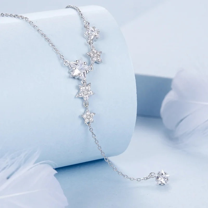 (image for) PANDORA Style Star Necklace - BSN368 - View 2