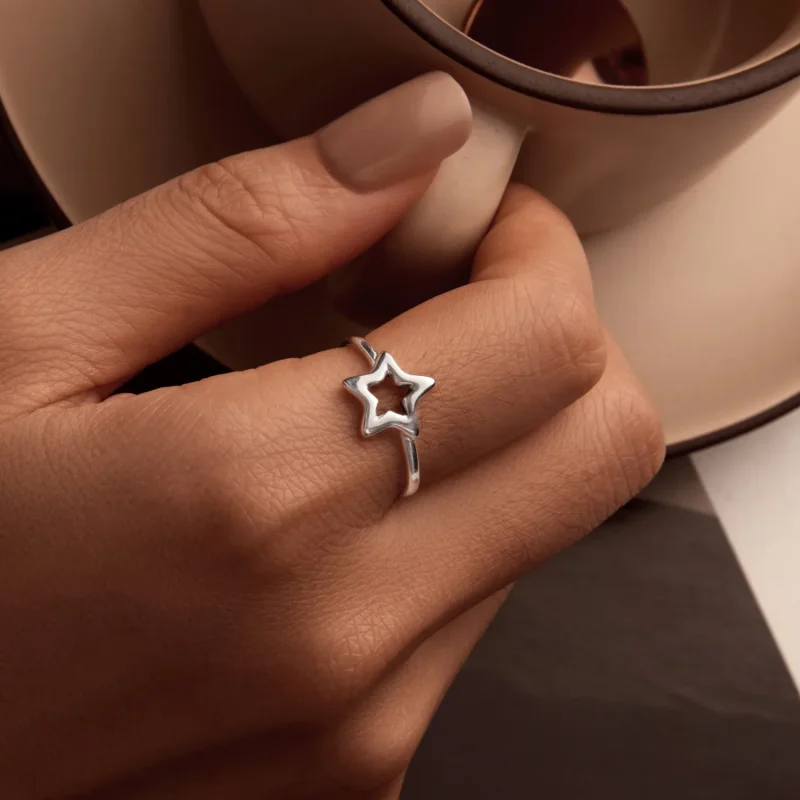 (image for) PANDORA Style Star Ring - SCR997-E - View 7