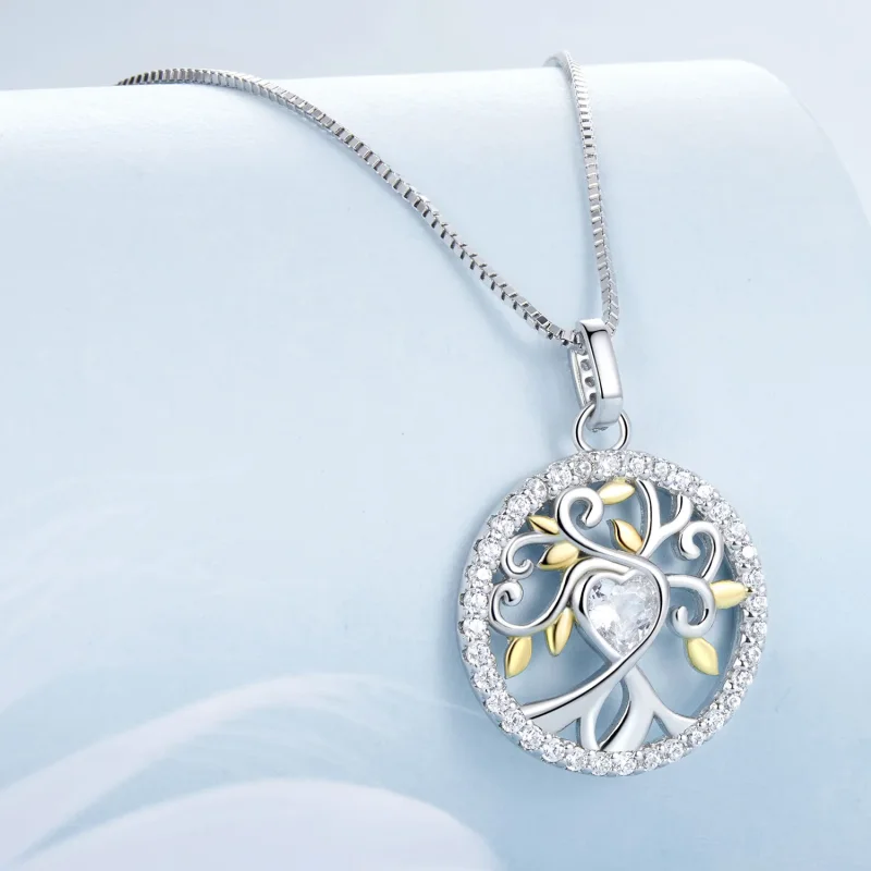 (image for) PANDORA Style Tree Of Life Necklace - BSN371 - View 2