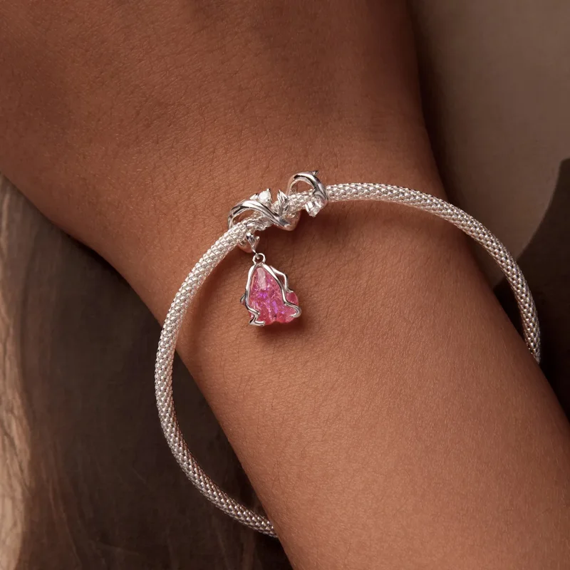 (image for) PANDORA Style Withered Rose Charm - SCC2697 - View 6