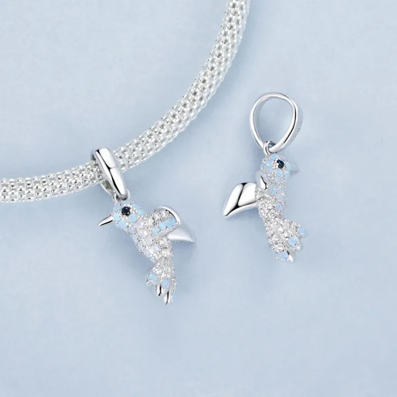 (image for) PANDORA Style All-Encrusted Bird Pendant - BSC993 - View 4