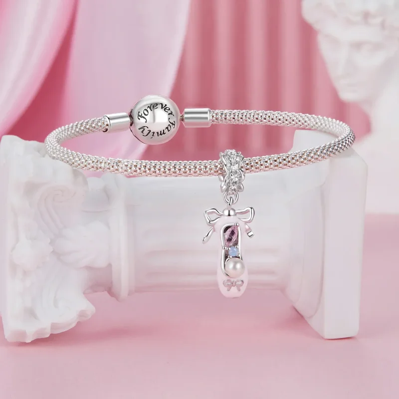 (image for) PANDORA Style Ballet Shoe Pendant - SCC2761 - View 3