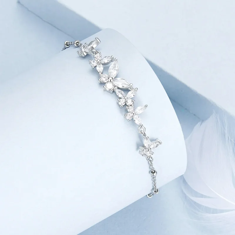 (image for) PANDORA Style Butterfly Flying Bracelet - BSB162 - View 2