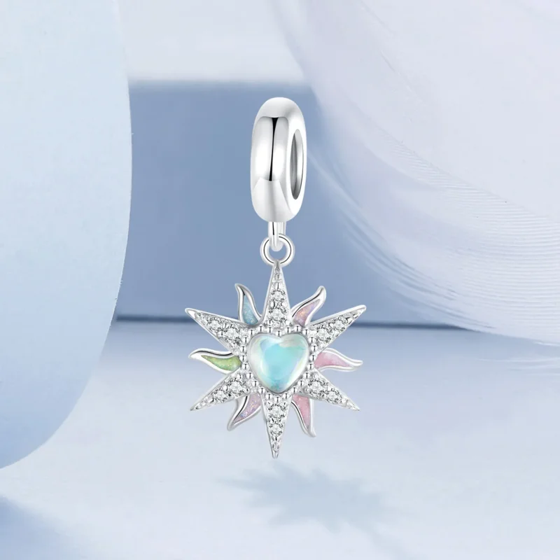 (image for) PANDORA Style Colored Sunshine Dangle- BSC976 - View 2