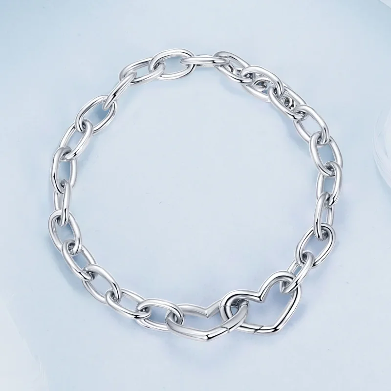 (image for) PANDORA Style Double Heart Bracelet - BSB172 - View 3