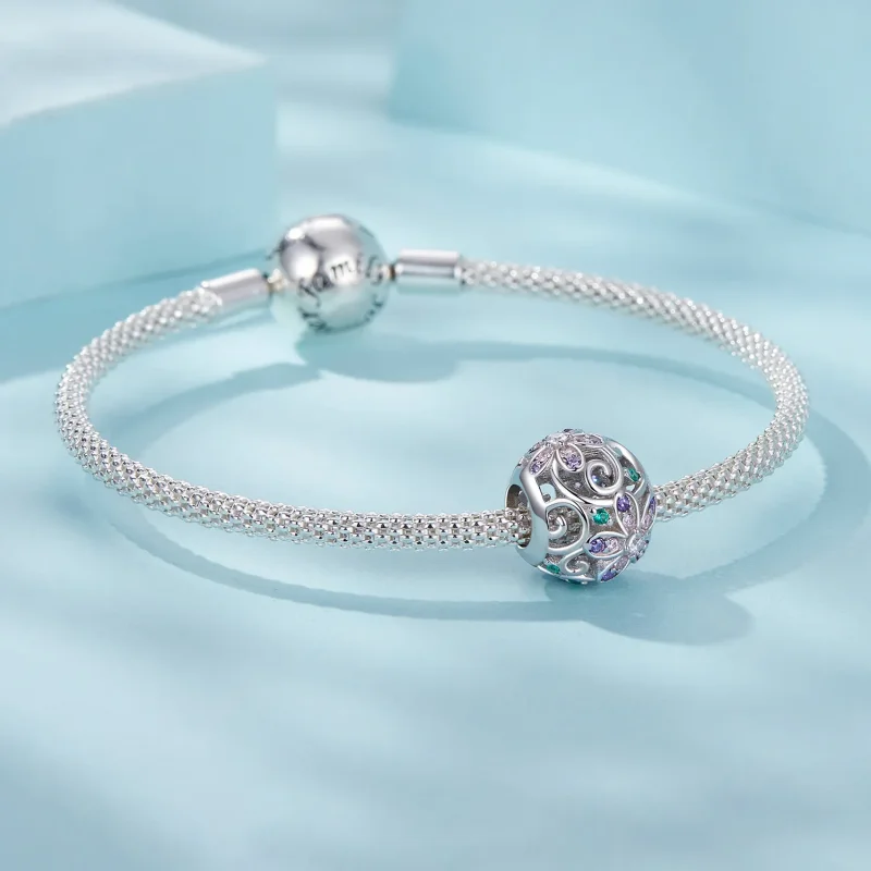 (image for) PANDORA Style Flower Vine Beads - SCC2741 - View 5