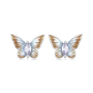 PANDORA Style Graceful Butterfly Stud Earrings - BSE993 (image for) PANDORA Style Graceful Butterfly Stud Earrings - BSE993