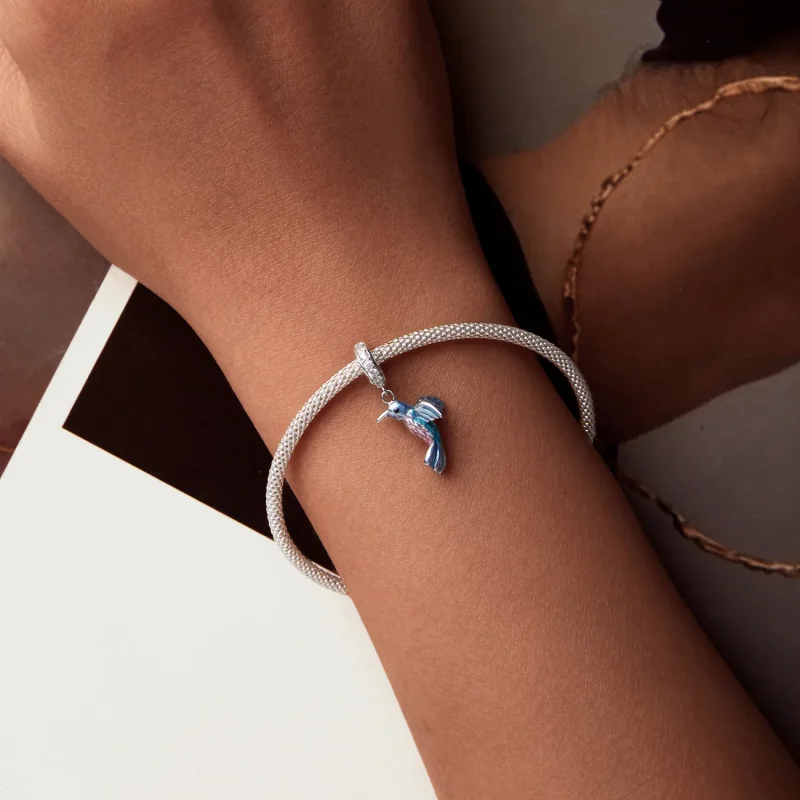 (image for) PANDORA Style Kingfisher Pendant - BSC1004 - View 5