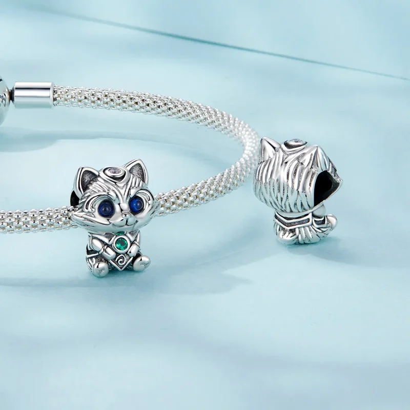(image for) PANDORA Style Little Raccoon Beads - SCC2757 - View 4