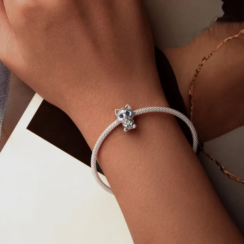 (image for) PANDORA Style Little Raccoon Beads - SCC2757 - View 6