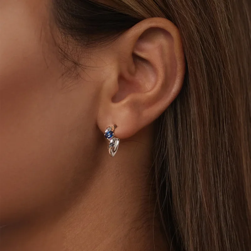 (image for) PANDORA Style Snake Earrings - SCE1732 - View 5