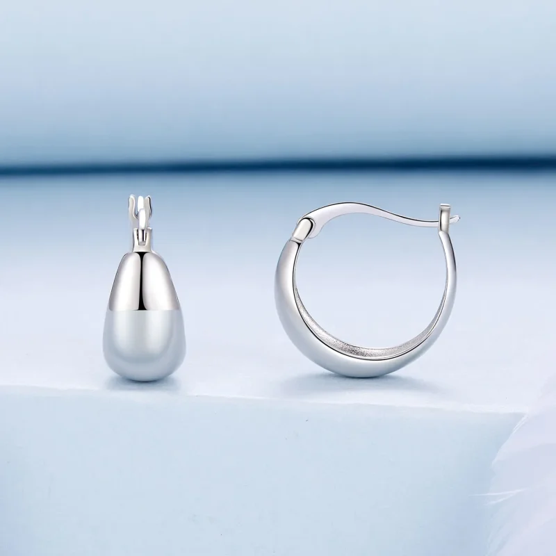 (image for) PANDORA Style Strong Metal Ear Buckle Charm - BSE967 - View 2