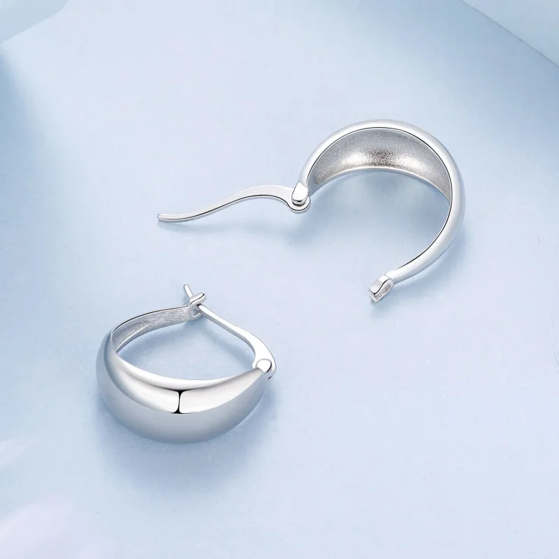 (image for) PANDORA Style Strong Metal Ear Buckle Charm - BSE967 - View 4