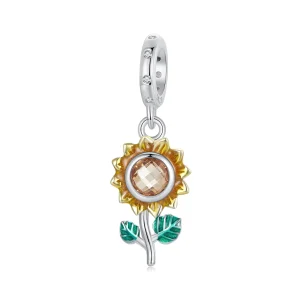 (image for) PANDORA Style Sunflower Hanging Beads - SCX151