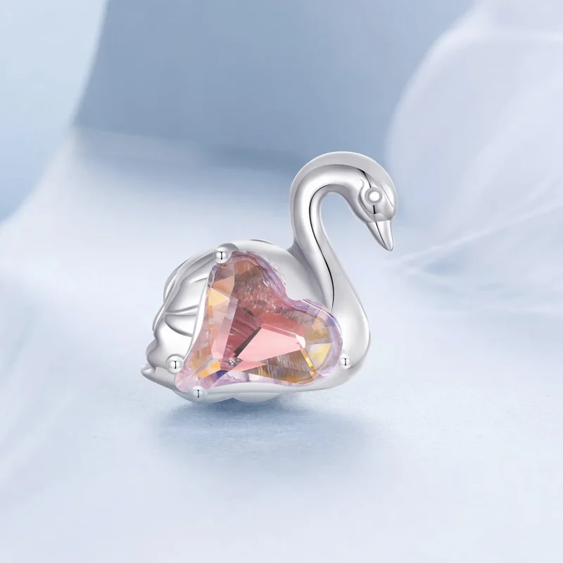 (image for) PANDORA Style Swan Beads - BSC980 - View 2
