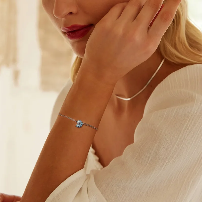 (image for) PANDORA Style Blue Conch Bracelet - BSB176 - View 7