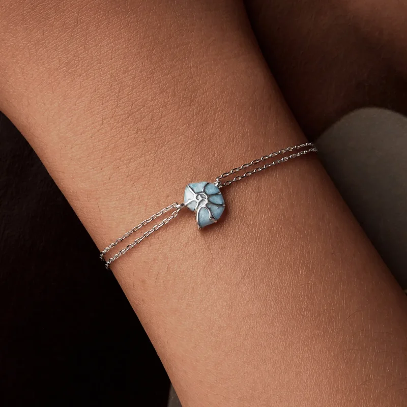 (image for) PANDORA Style Blue Conch Bracelet - BSB176 - View 8