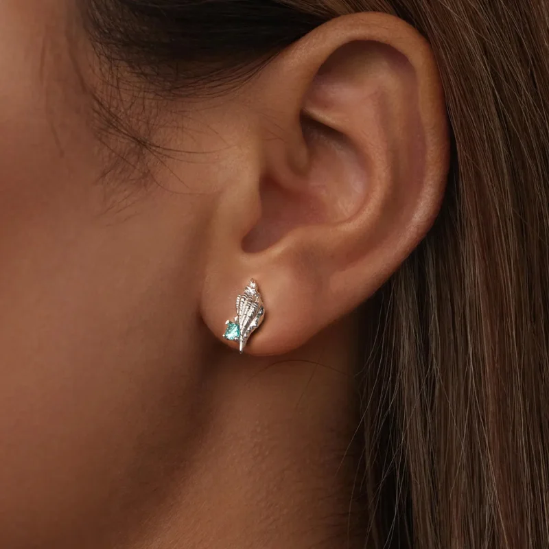 (image for) PANDORA Style Conch earrings - BSE1010 - View 6
