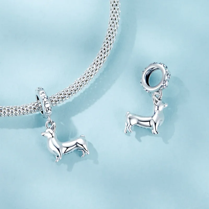 (image for) PANDORA Style Corgi Pendant - SCC2783 - View 4