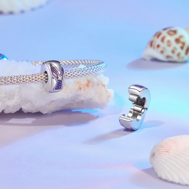 (image for) PANDORA Style Fantasy fishtail positioning buckle - SCC2771 - View 4