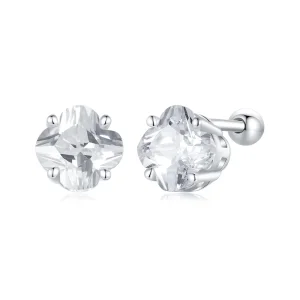 PANDORA Style Four Leaf Clover Earrings - SCE1755 (image for) PANDORA Style Four Leaf Clover Earrings - SCE1755
