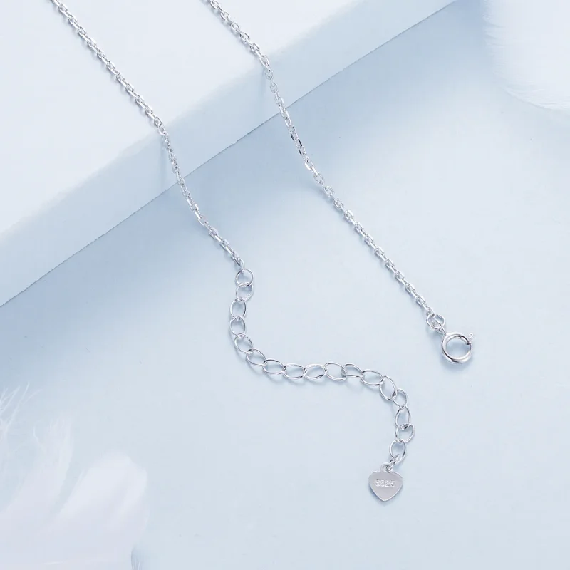 (image for) PANDORA Style Four-leaf clover and star necklace - BSN394 - View 4