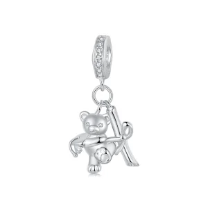 PANDORA Style Graduation Bear Pendant - SCC2837 (image for) PANDORA Style Graduation Bear Pendant - SCC2837