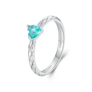 (image for) PANDORA Style Heart diamond pattern ring - BSR563