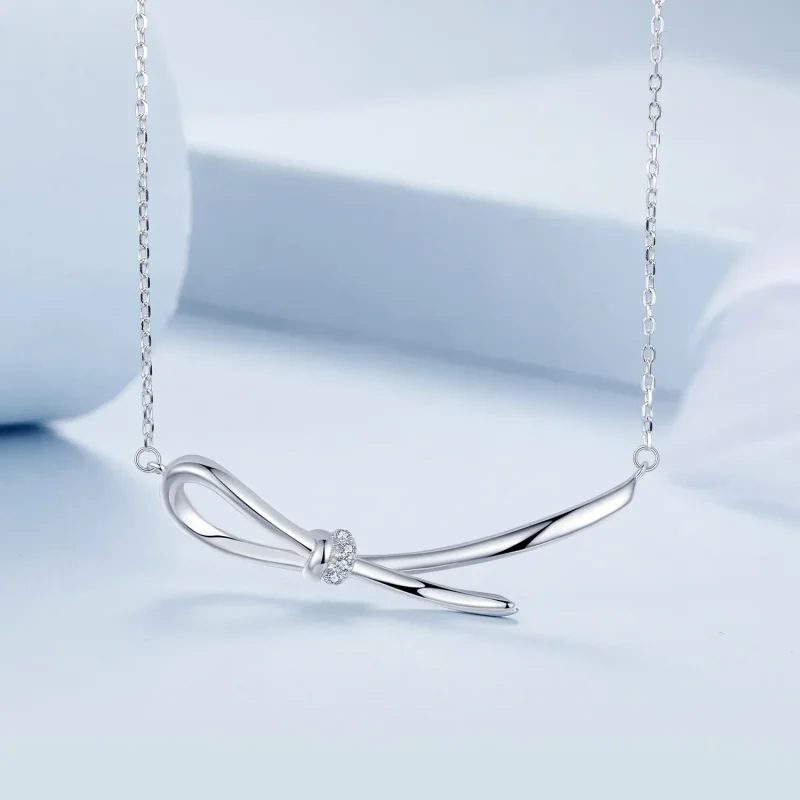 (image for) PANDORA Style Knot Necklace - BSN392 - View 3