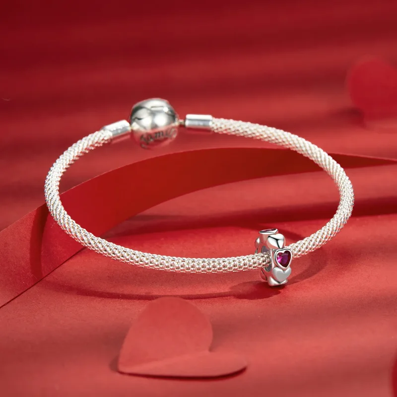 (image for) PANDORA Style Love spacer charm - SCC2778 - View 5