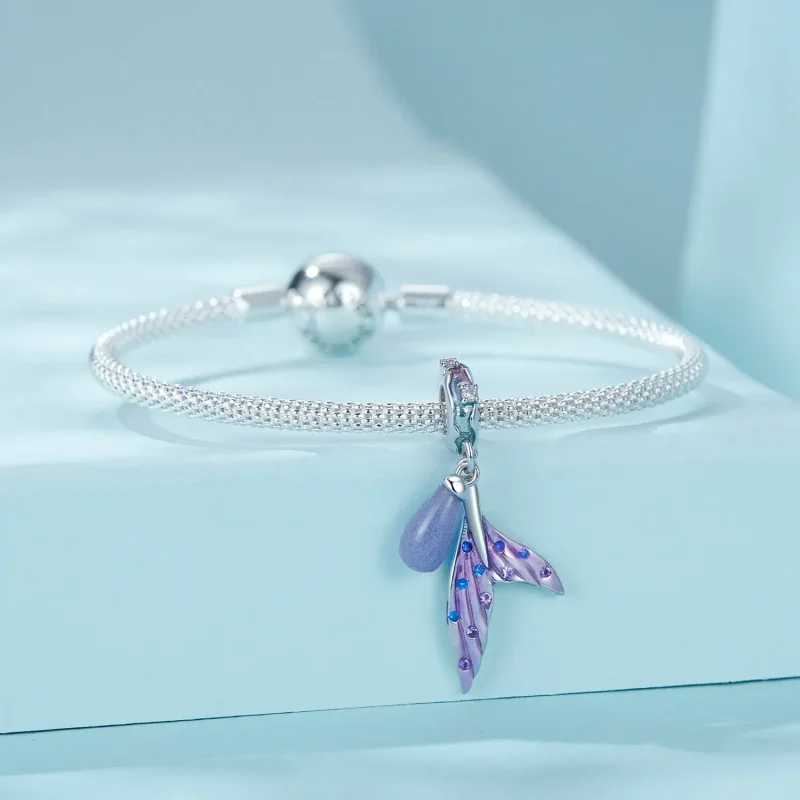(image for) PANDORA Style Luminous Mermaid Pendant - SCC2800 - View 3