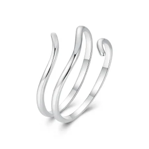 (image for) PANDORA Style Multi-layered simple ring - SCR1040-E