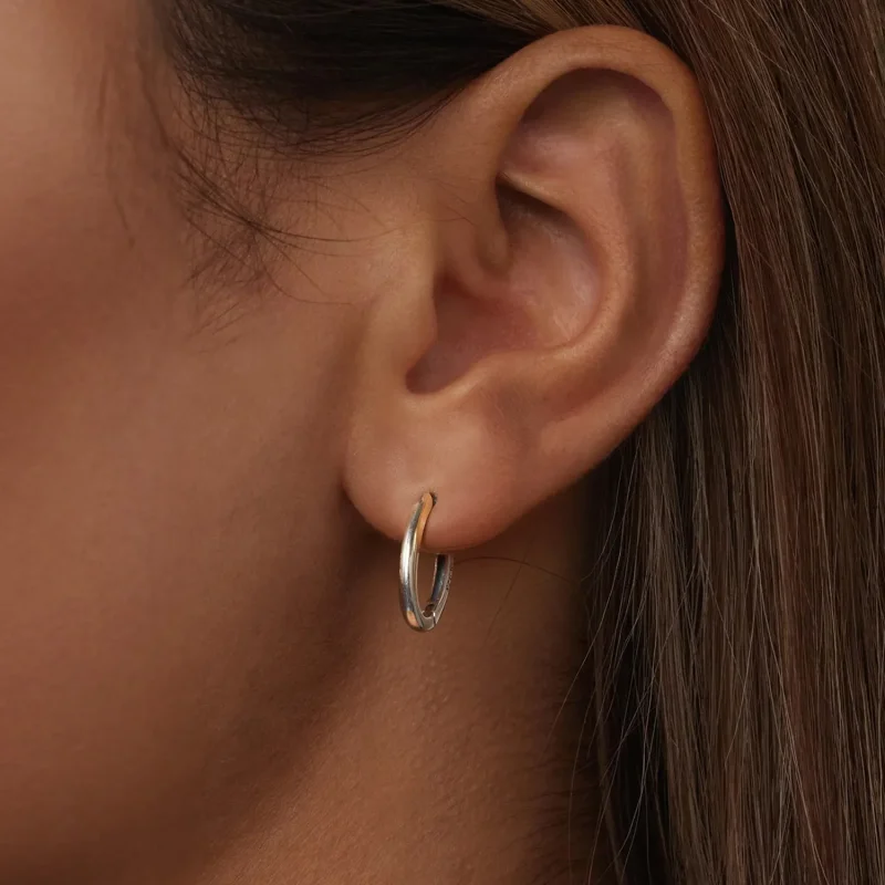 (image for) PANDORA Style Oval earrings - BSE1015-A - View 6