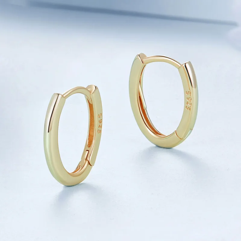 (image for) PANDORA Style Oval earrings - BSE1015-B - View 3