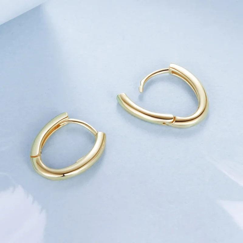 (image for) PANDORA Style Oval earrings - BSE1015-B - View 4
