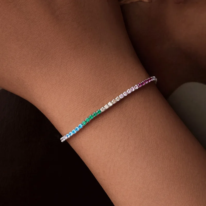 (image for) PANDORA Style Rainbow Bracelet - SCB277 - View 7